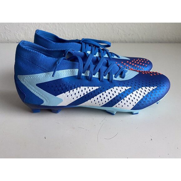 Adidas Predator Accuracy.2 FG Bright Royal Soccer Cleats GZ0027 Men's Size 10 - Picture 5 of 12